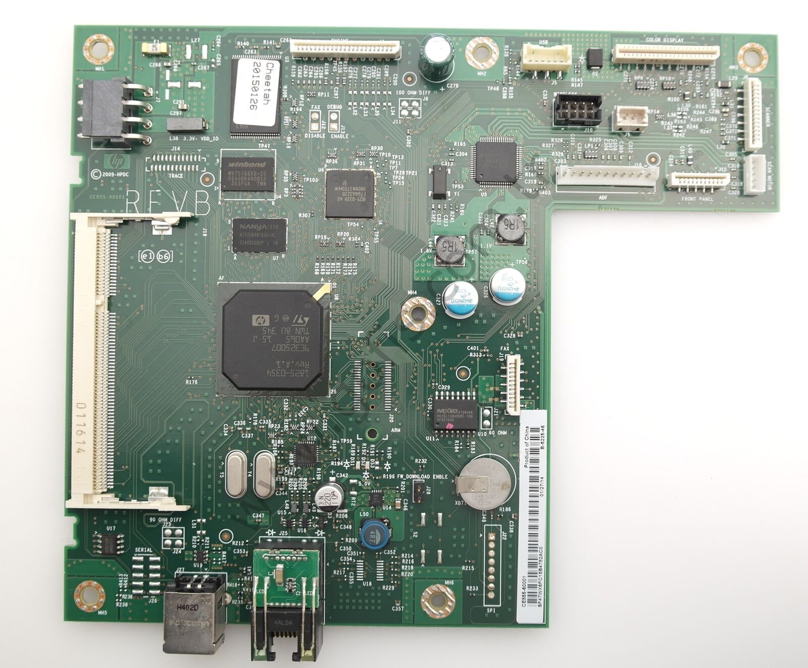 HP LASERJET M375 M475 ANAKART CE855-80101 CE855-60001 MAİN BOARD