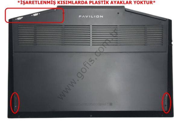 HP PAVİLİON GAMİNG 15-DK0011NT 15-DK ALT KASA AP2K8000410 L56255-001 %100 ORİJİNAL