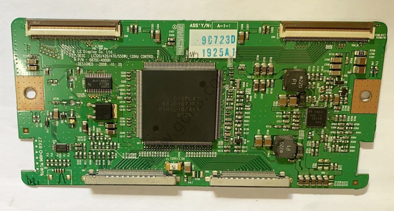 PHİLİPS 32PFL7404H/12 T-CON BOARD LC320/420/470/550WU 6870C-4000H LOGIC BOARD
