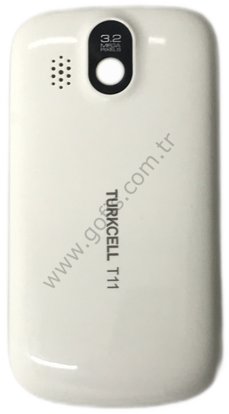 TURKCELL T11 ARKA PİL BATARYA KAPAK BEYAZ