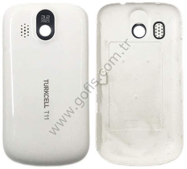 TURKCELL T11 ARKA PİL BATARYA KAPAK BEYAZ