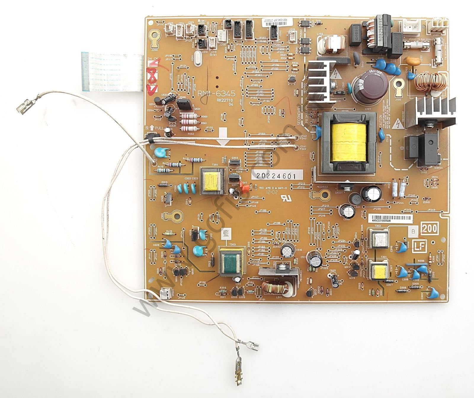 HP LASERJET P2035 P2055 POWER BOARD TRANSFER ŞARJ KARTI RM1-6345