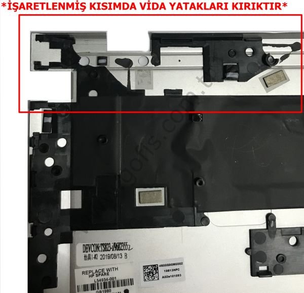 HP ENVY 13-AQ1001NT 13-AQ ALT KASA TPN-W144 L54934-001