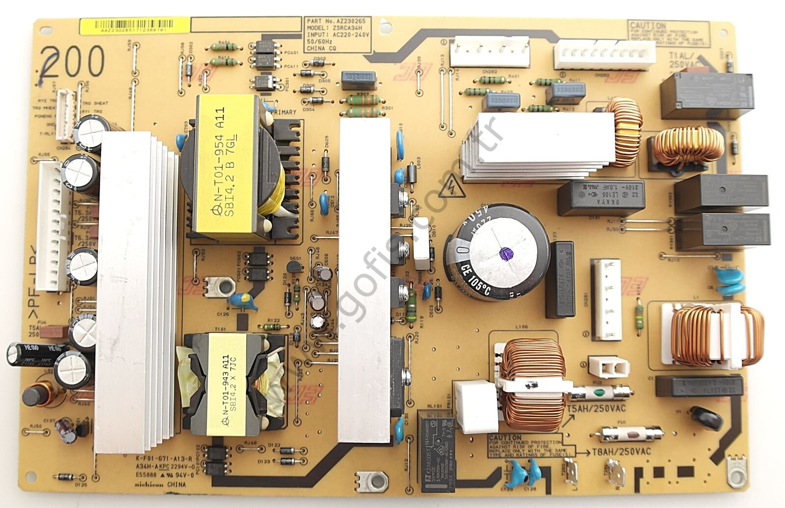 RİCOH MP2501 MP2001 TRANSFER ŞARJ BOARD AZ230265