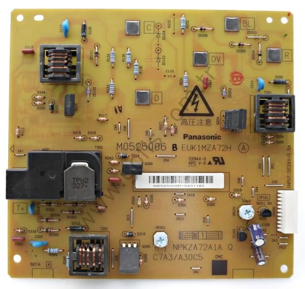 RİCOH AFİCİO SP 5200S POWER SUPPLY BOARD PCB M0525006 EUK1MZA72H