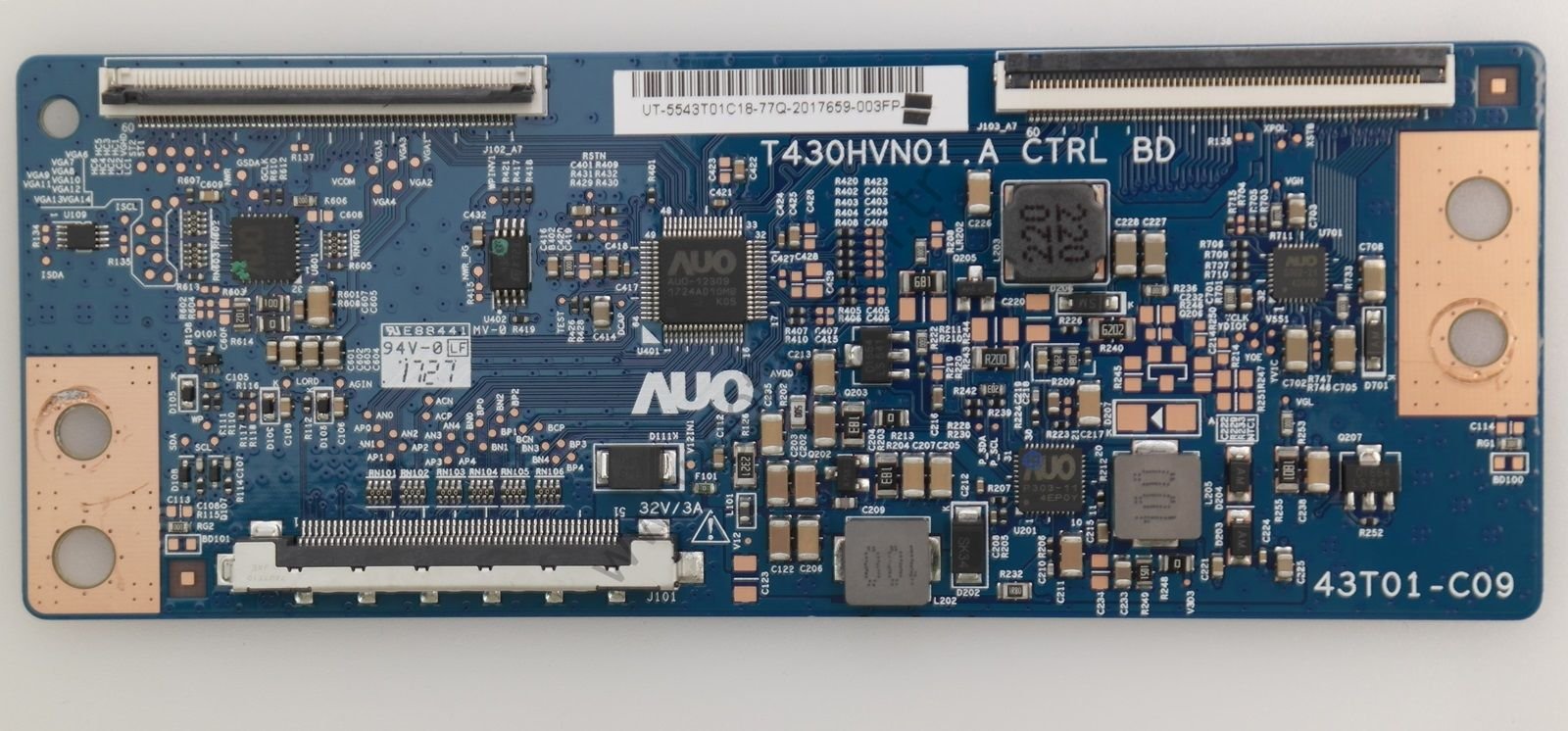 T430HVN01.A UT-5543T01C18 43T01-C09 T-CON BOARD