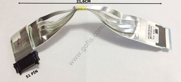 LG 50UK6470PLC LVDS KABLO EAD63787825 21,6CM 51 PİN LVDS CABLE