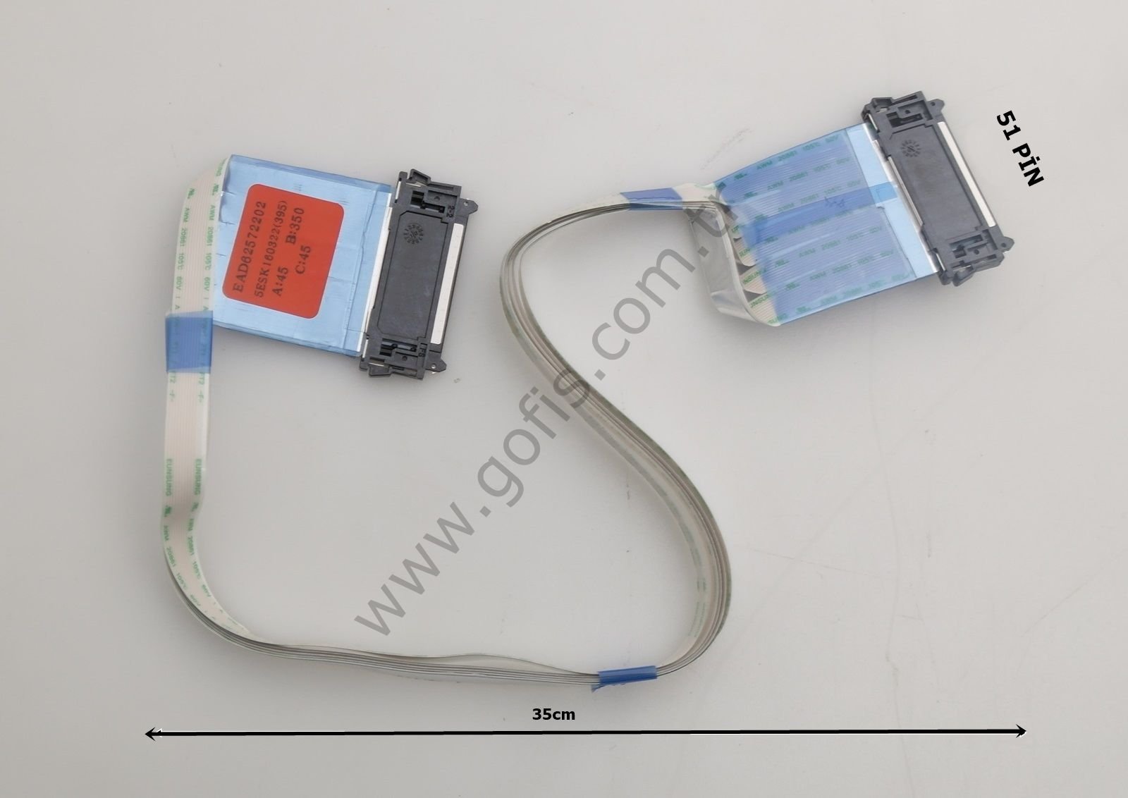 LG 47LB5900 LG 55LB6000 LG 50LB5900 LVDS KABLO EAD62572202 35CM 51 PİN LVDS CABLE
