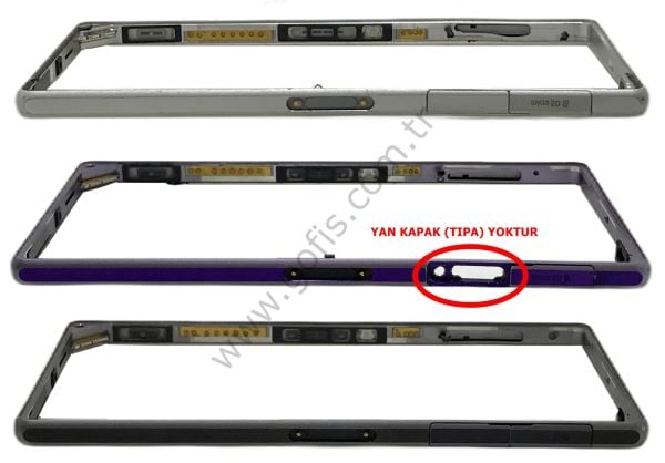 SONY XPERİA Z1 KENAR ÇITA ÇERÇEVE