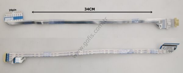 LG 49UJ6500-UB FLEX KABLO EAD63986801 34CM 20 PİN FLEX CABLE