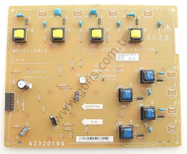 RİCOH MPC2003 MPC2503 YÜKSEK VOLTAJ BOARD 3E084310A AZ320199