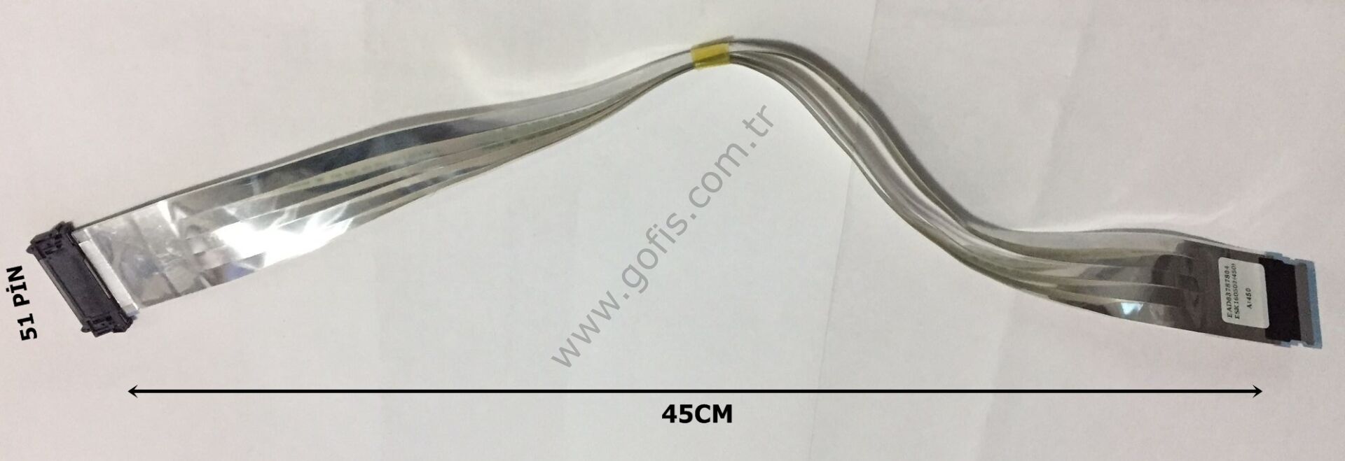 LG 58UH635V-ZA LVDS KABLO EAD63787804 45CM 51 PİN LVDS CABLE