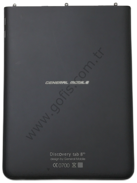GENERAL MOBİLE DİSCOVERY TAB 8 KASA KAPAK SİYAH
