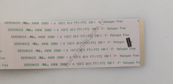 LG 43UF7787 T CON FLEX KABLO 17CM 60 PİN FLEX CABLE