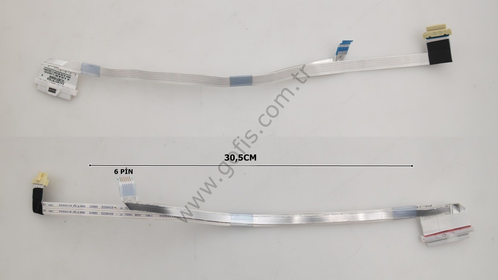 LG 49LH5700-UD FLEX KABLO EAD63787304 30,5CM 6 PİN FLEX CABLE