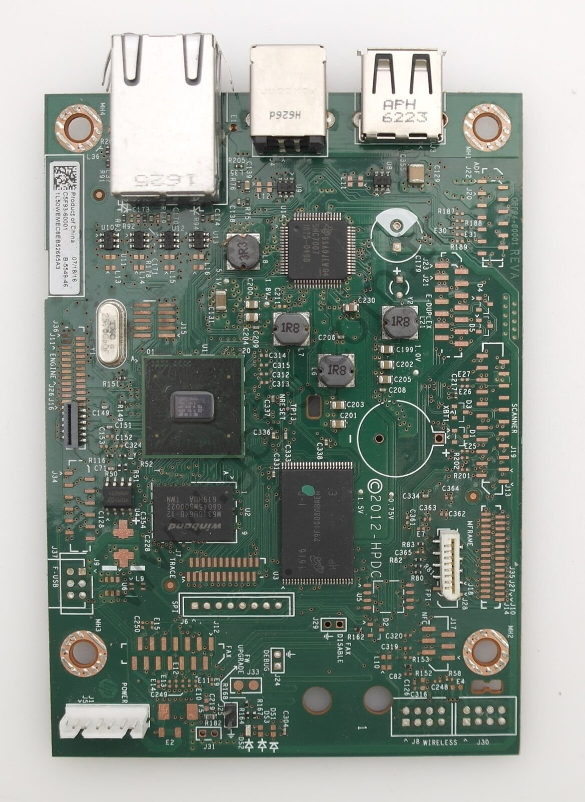 HP LASERJET M402N M402DN M403N M403DN ANAKART C5F93-60001 C5F94-80001 C5F95-60002 MAİN BOARD