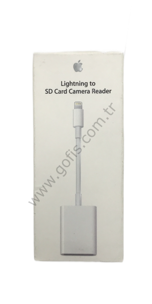 APPLE LIGHTNING TO SD KARTI KAMERA OKUYUCUSU A1441 A1595 %100 ORİJİNAL