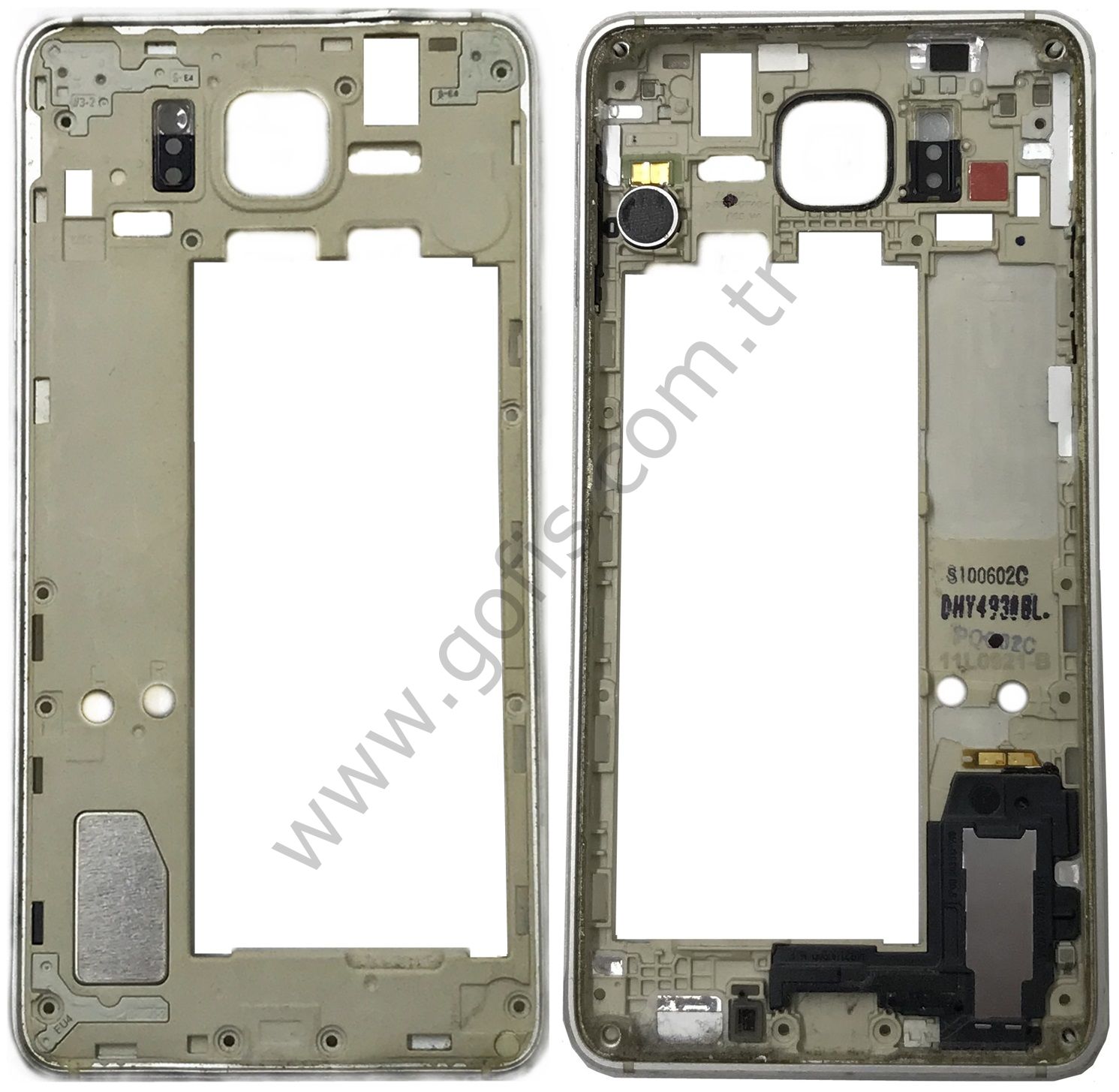 SAMSUNG GALAXY ALPHA G850 ORTA KASA GÜMÜŞ
