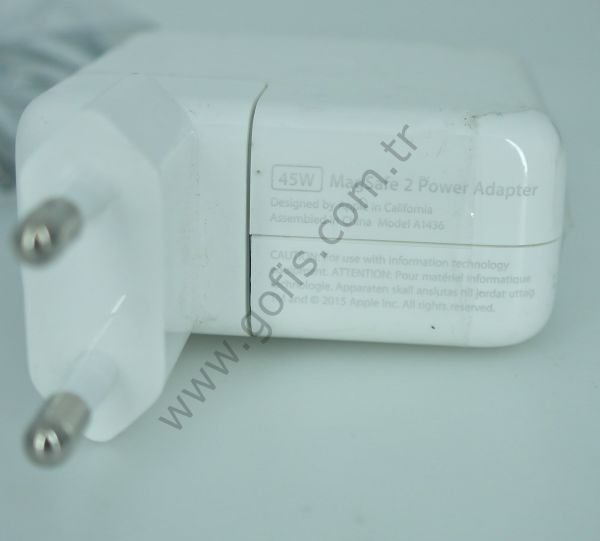 APPLE 45W MAGSAFE 2 GÜÇ ADAPTÖRÜ A1436 %100 ORİJİNAL