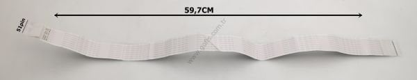 SAMSUNG UE40J5270SS FLEX KABLO BN96-36273X 59,7CM 51 PİN FLEX CABLE