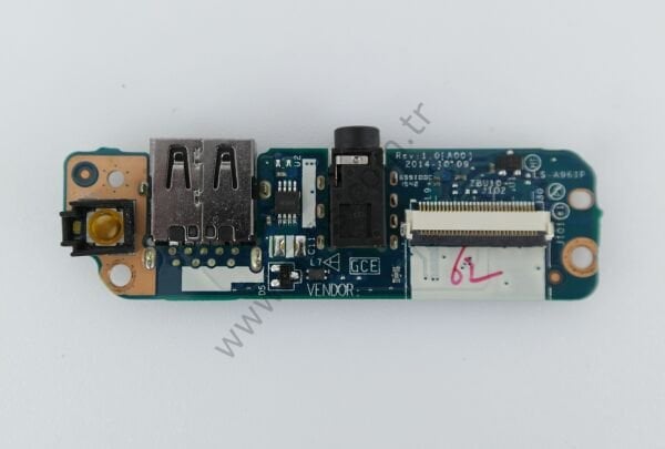 DELL LATİTUDE E7450 POWER BUTTON USB AUDİO BOARD CN-0110HR LS-A961P
