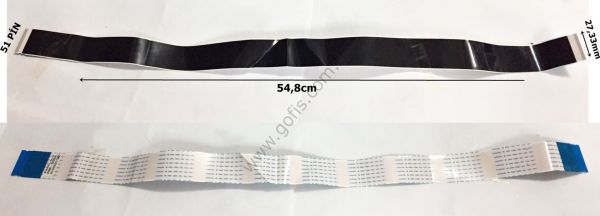 SAMSUNG UE55H7000 LVDS KABLO BN96-32005H 27,33MM 54,8CM 51 PİN LVDS CABLE