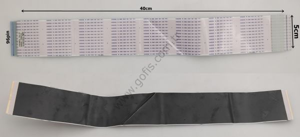 SAMSUNG UE40KU7000U LVDS KABLO BN96-39891A 5CM 40CM 96 PİN LVDS CABLE
