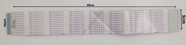SAMSUNG UE40KU7000U LVDS KABLO BN96-39891A 5CM 40CM 96 PİN LVDS CABLE