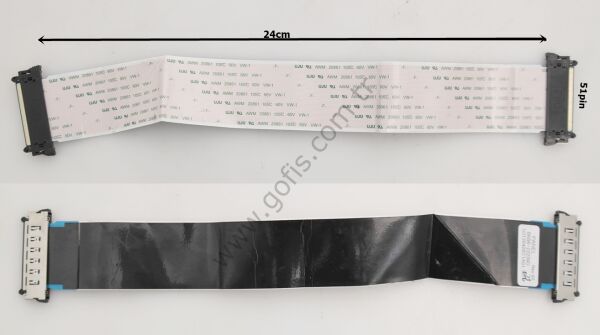 SAMSUNG UE40EH6030 LVDS KABLO BN96-22239D 24CM 51 PİN LVDS CABLE