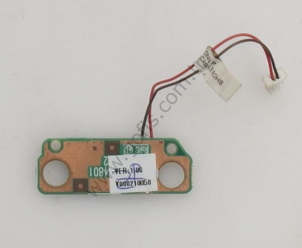 TOSHİBA C655 C650 C655D C650D POWER BUTTON BOARD 6017B0258201 6050A2334801