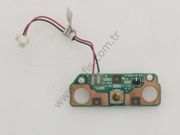 TOSHİBA C655 C650 C655D C650D POWER BUTTON BOARD 6017B0258201 6050A2334801