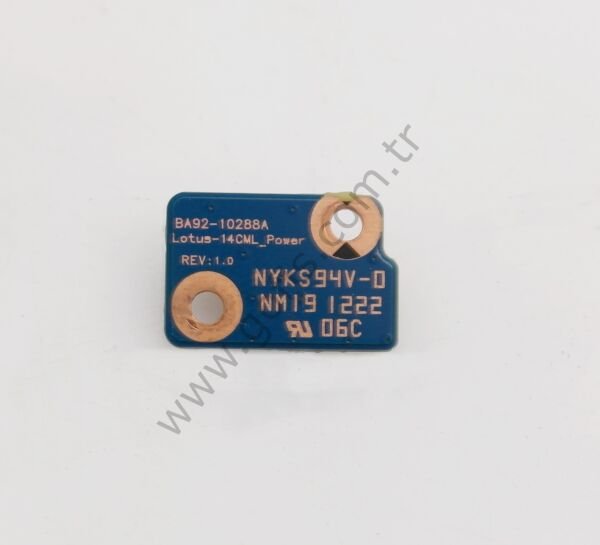 SAMSUNG NP535U4C POWER BUTTON BOARD BA92-10288A