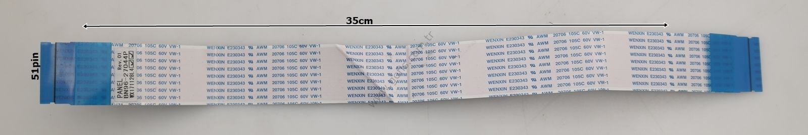 SAMSUNG UE32H5070AS LVDS KABLO BN96-27044P 35CM 51 PİN LVDS CABLE