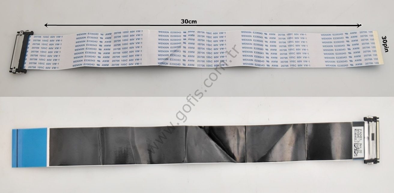 SAMSUNG T24D310ES LVDS KABLO BN96-33183L 30CM 30 PİN LVDS CABLE