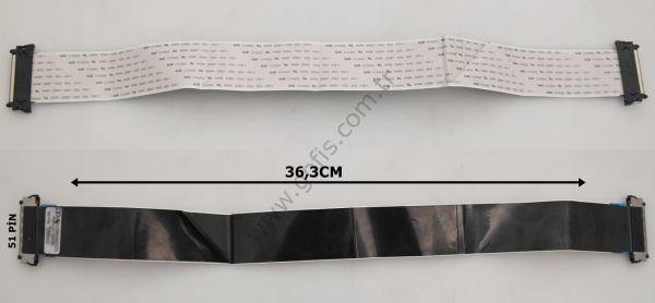 SAMSUNG UE46D8000 LVDS KABLO BN96-17116J 36,3CM 51 PİN LVDS CABLE