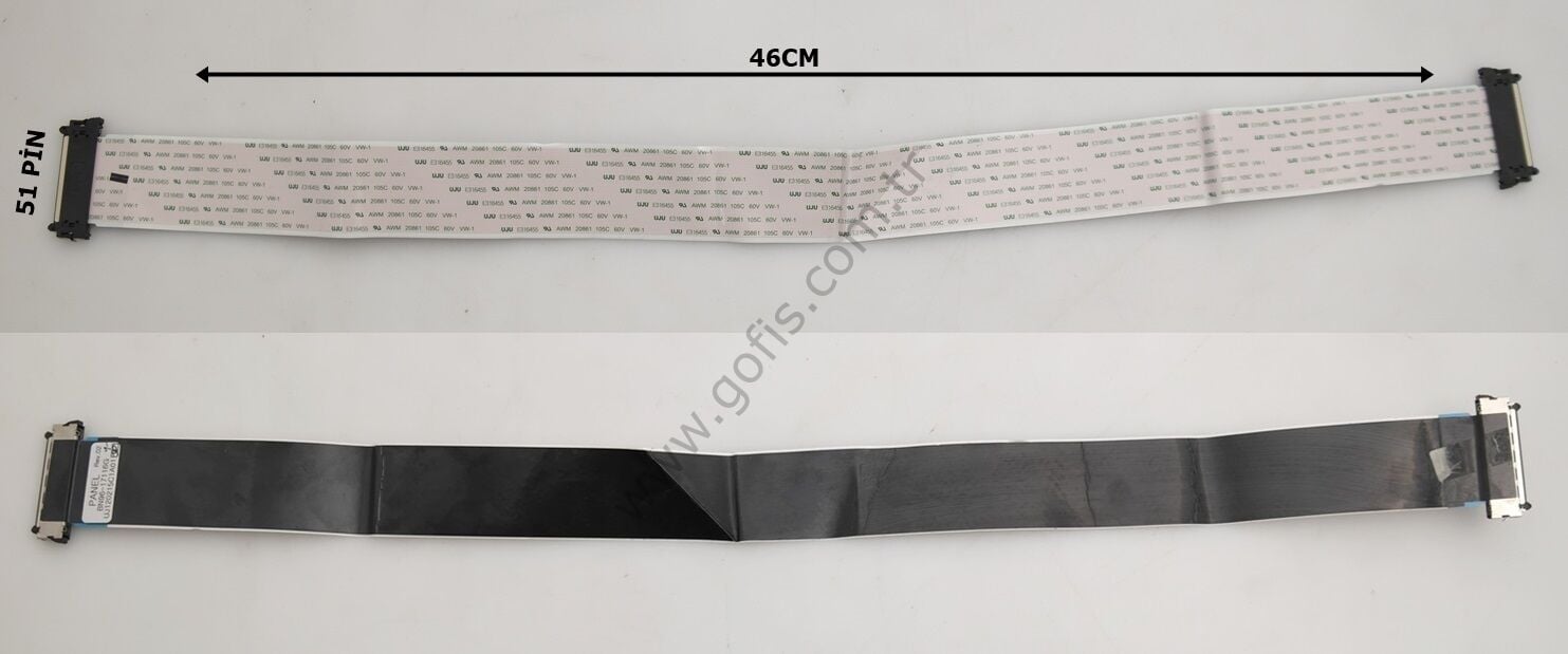 SAMSUNG UE46D5000 LVDS KABLO BN96-17116G 46CM 51 PİN LVDS CABLE
