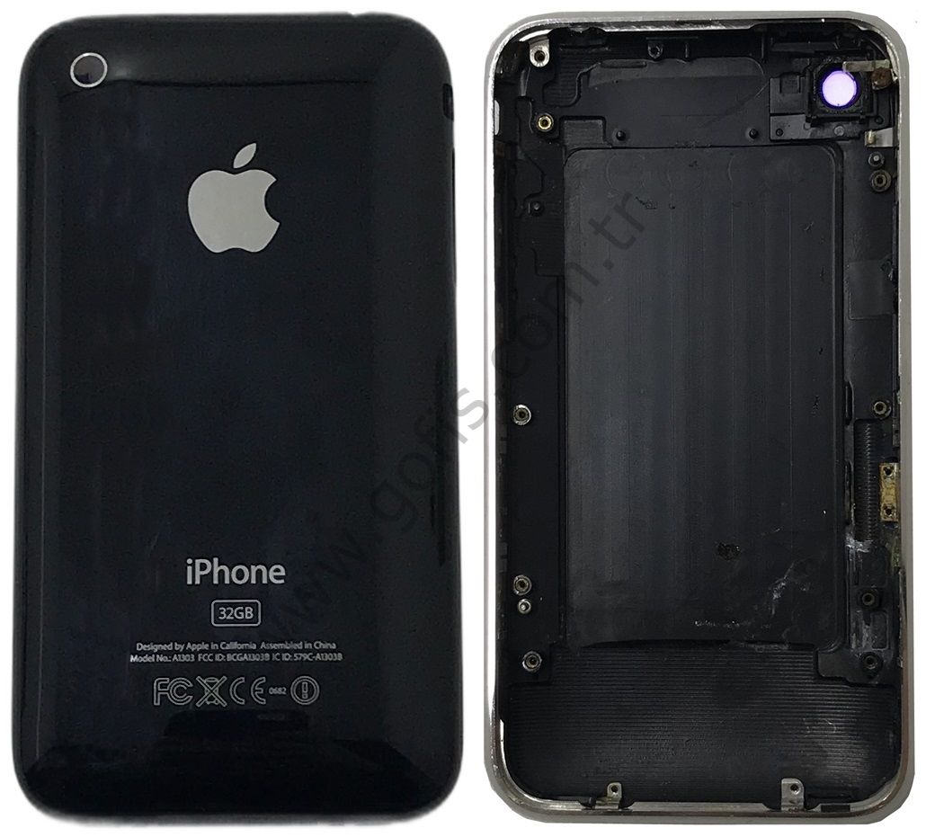 APPLE İPHONE 3GS KASA KAPAK A1303 SİYAH