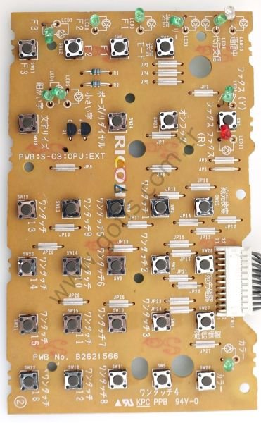 RİCOH AFİCİO MP 161SPF CONTROL VE DİSPLAY PANEL B2621561