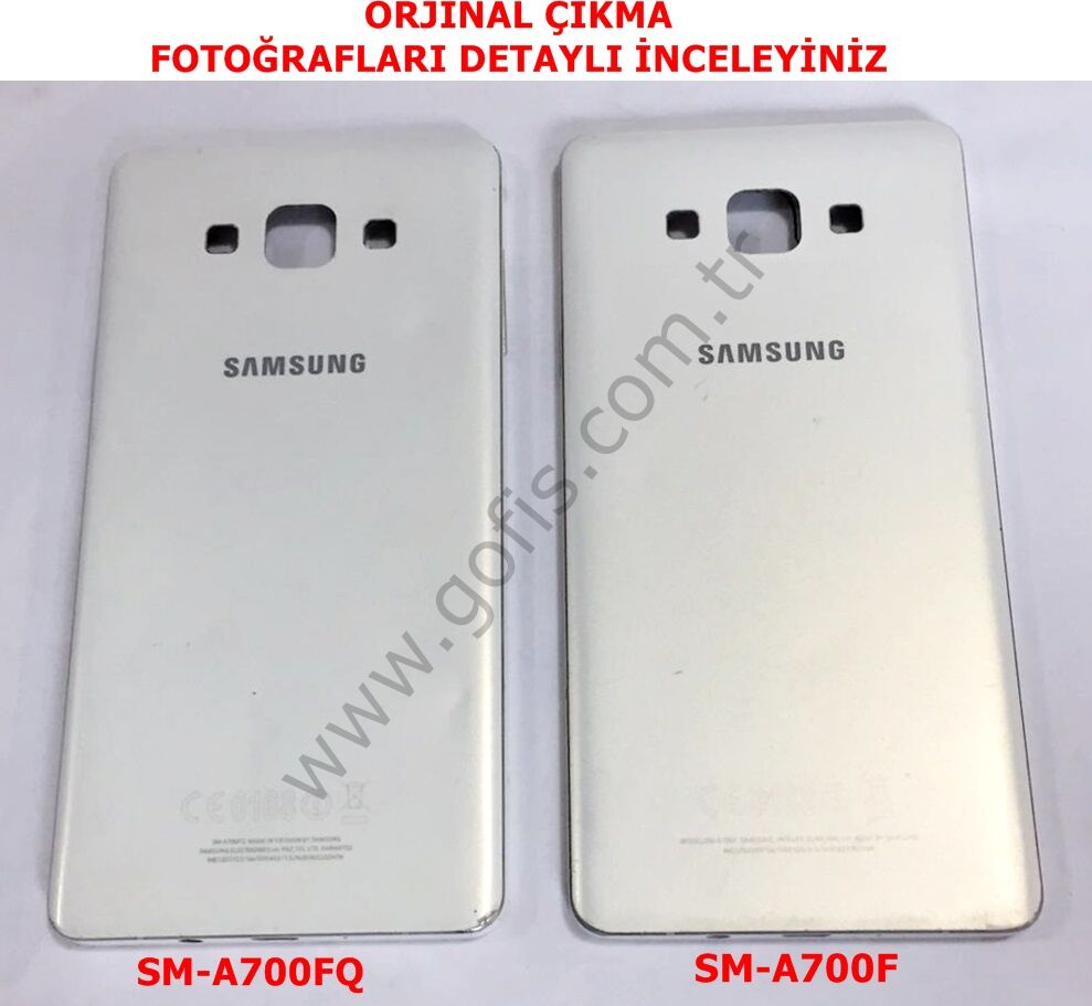SAMSUNG GALAXY A7 KASA ARKA KAPAK SM-A700FQ SM-A700F %100 ORİJİNAL