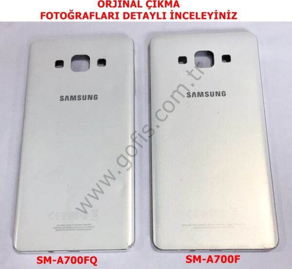 SAMSUNG GALAXY A7 KASA ARKA KAPAK SM-A700FQ SM-A700F %100 ORİJİNAL