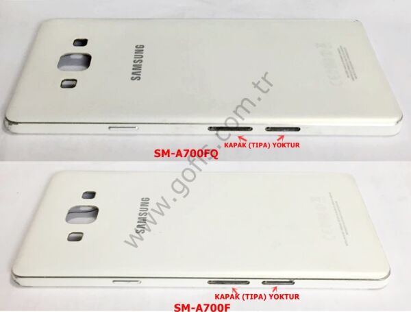 SAMSUNG GALAXY A7 KASA ARKA KAPAK SM-A700FQ SM-A700F %100 ORİJİNAL
