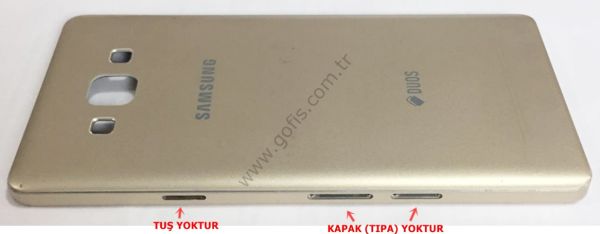 SAMSUNG GALAXY A7 DUOS KASA ARKA KAPAK SM-A700H GOLD %100 ORİJİNAL