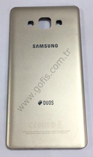 SAMSUNG GALAXY A7 DUOS KASA ARKA KAPAK SM-A700H GOLD %100 ORİJİNAL