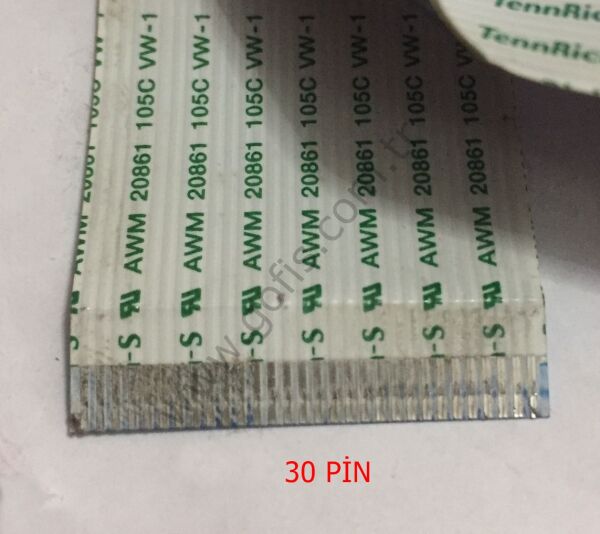 TENNRICH-S AWM 20861 105C VW-1 FLEX KABLO 30 PİN 40CM FLEX CABLE