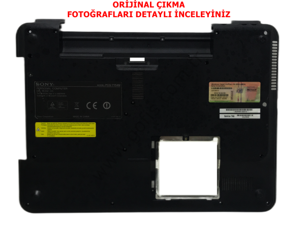 SONY VAİO PCG-7154M ALT KASA 013-000A-8949-B