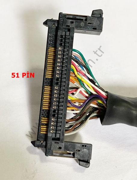 E148000 AWM STYLE 20276 80C 30V VW-1 –LF- PC10 LVDS KABLO 51 PİN 31,3CM