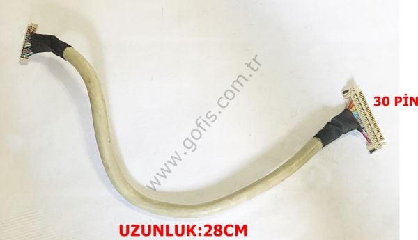 E88972 AWM 20276 VW-1 80C 30V FORMAL LVDS KABLO 30 PİN 28CM