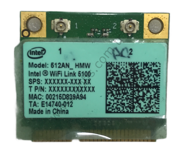 İNTEL WİFİ LİNK 5100 512AN_HMW E14740-012 WİRELESS KART
