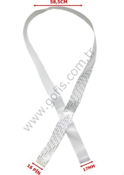 E66085 AWM 20706 105C 60V VW-1 BANDO-T. -F- FLEX KABLO 17MM 58,5CM 16 PİN FLEX CABLE