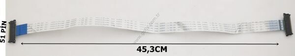 HONGLIN AWM 20890 E239426 105C 90V VW-1 LVDS KABLO 45,3CM 51 PİN LVDS CABLE